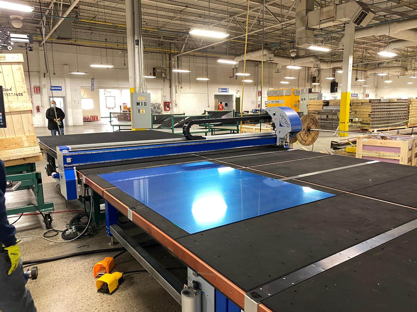 CNC Glass Cutting Table System